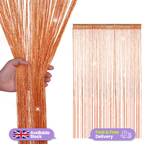 String Curtain Panel - Orange