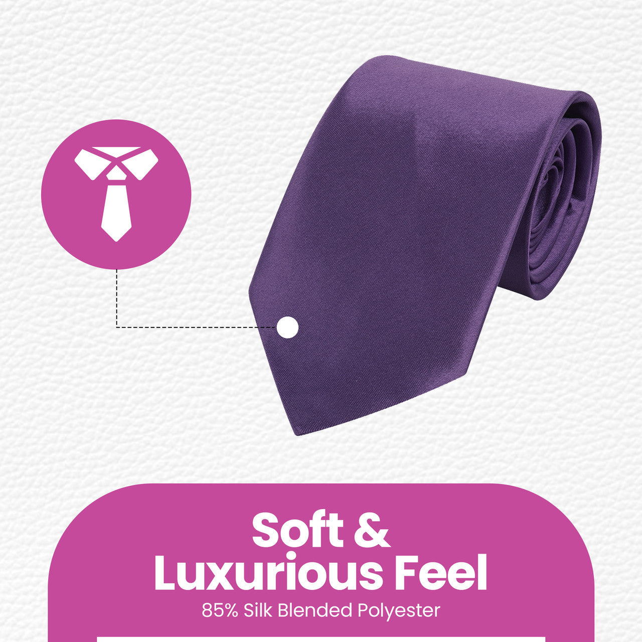 Dark Purple Neck Tie