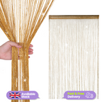 String Curtain Panel - Gold