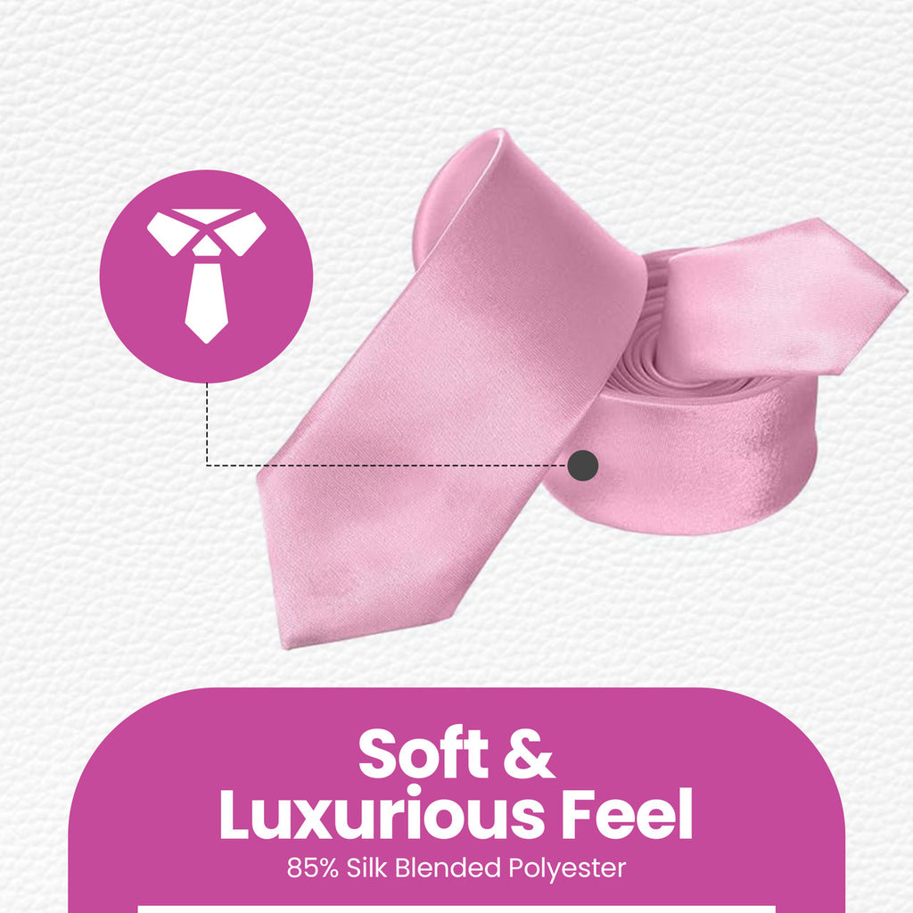 Baby Pink Neck Tie