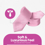 Baby Pink Neck Tie