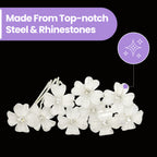 Wedding  Flower Hair Pins