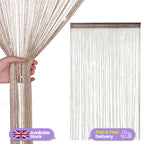 String Curtain Panel - Champagne
