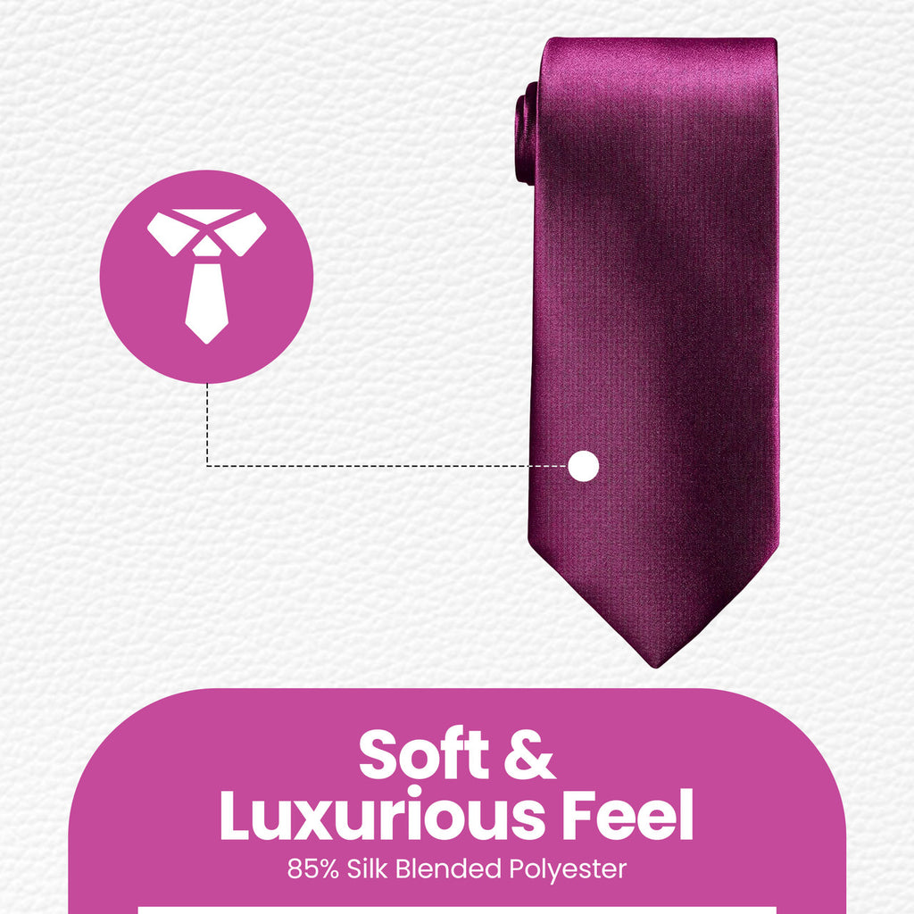 Plum Neck Tie