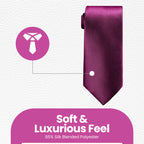 Plum Neck Tie