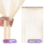 String Curtain Panel - Ivory