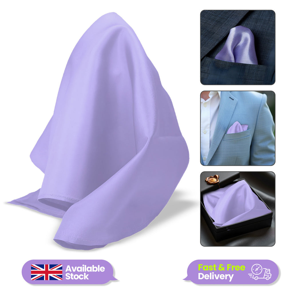 Pocket Square Handkerchief - Light Purple