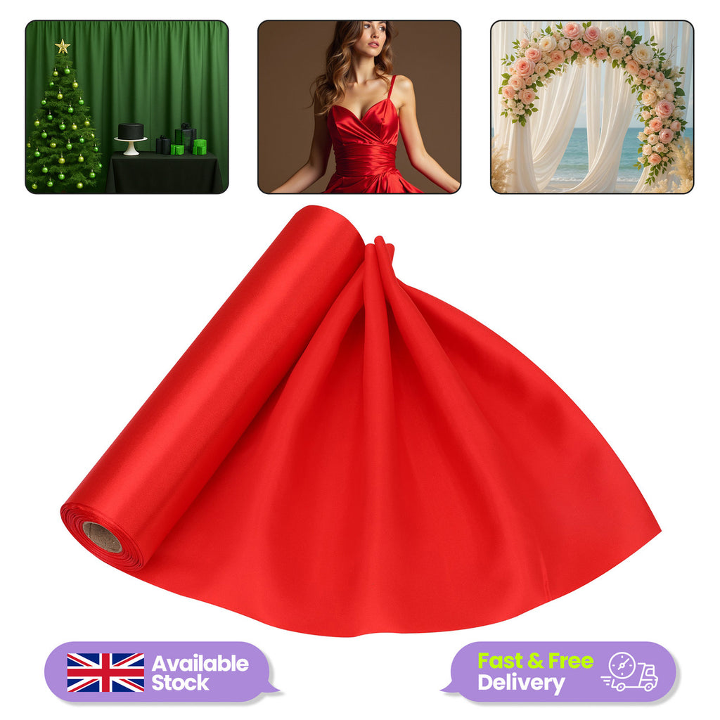 Satin Roll - Red