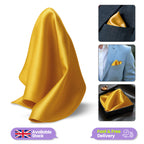 Pocket Square Handkerchief - Gold