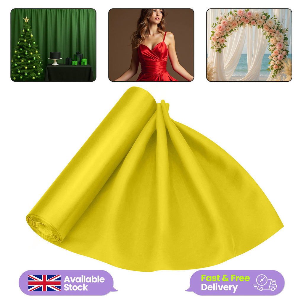 Satin Roll - Yellow