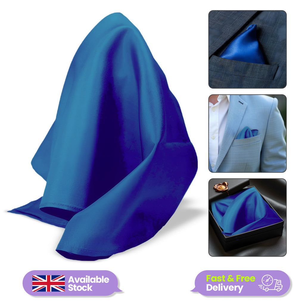 Pocket Square Handkerchief - Royal Blue