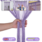 String Curtain Panel - Light Purple