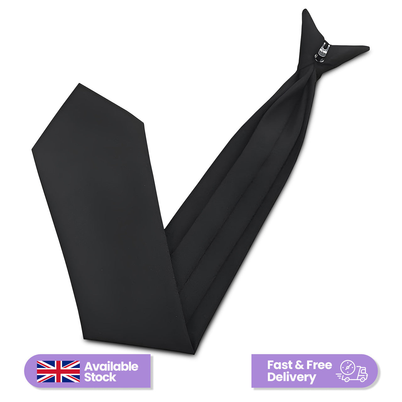 Clip-On Tie for Men