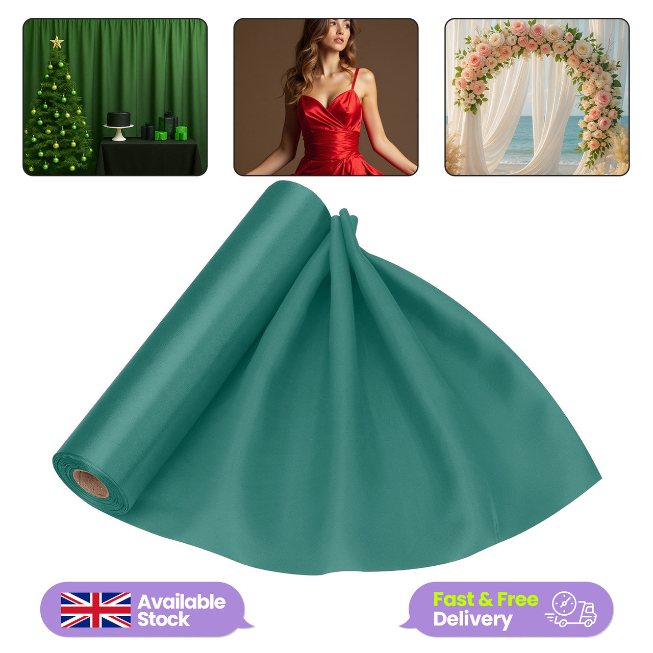 Satin Roll - Mint