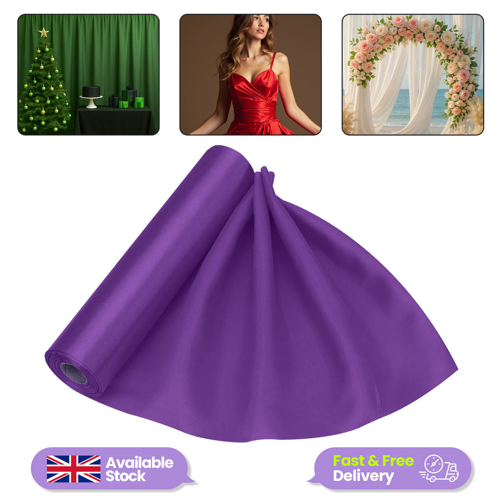 Satin Roll - Cadbury Purple