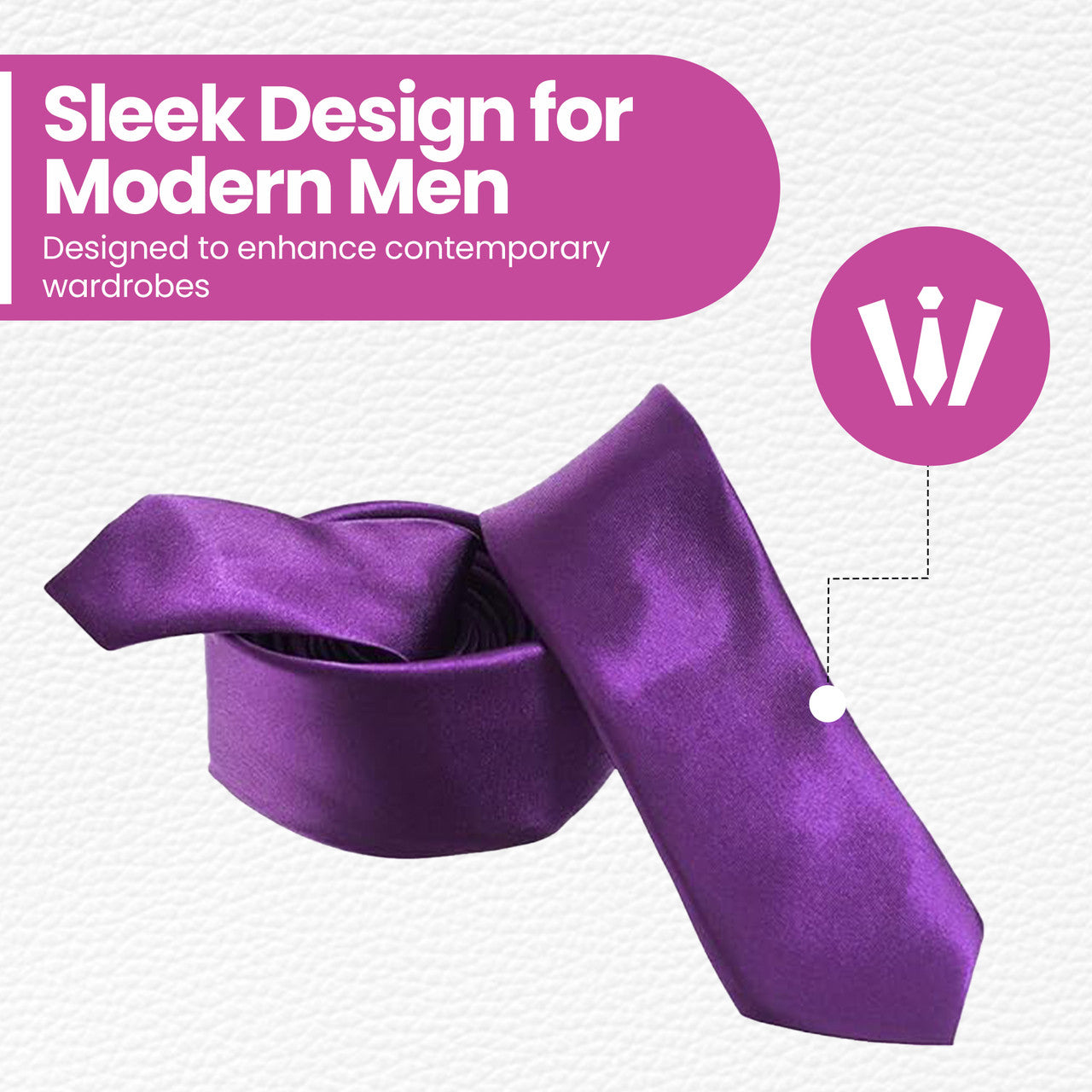 Purple Neck Tie