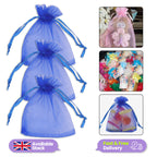 Organza Bags - 7cm x 9cm - 100pcs - Royal Blue