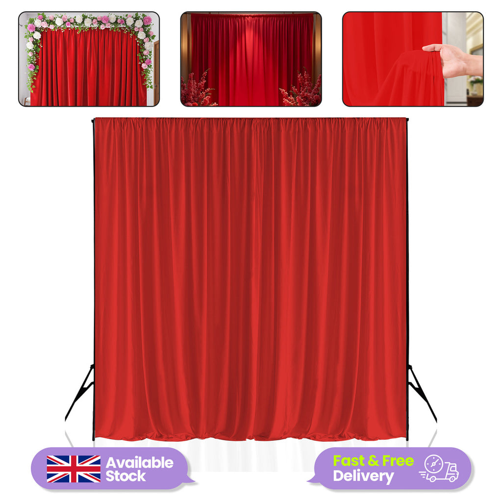 160gsm Spandex Backdrop - Red