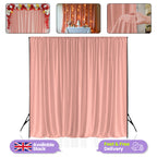 160gsm Spandex Backdrop - Rose Gold