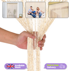 String Curtain Panel - Ivory