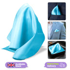 Pocket Square Handkerchief - Aqua