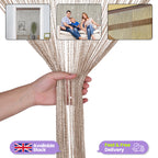 String Curtain Panel - Champagne