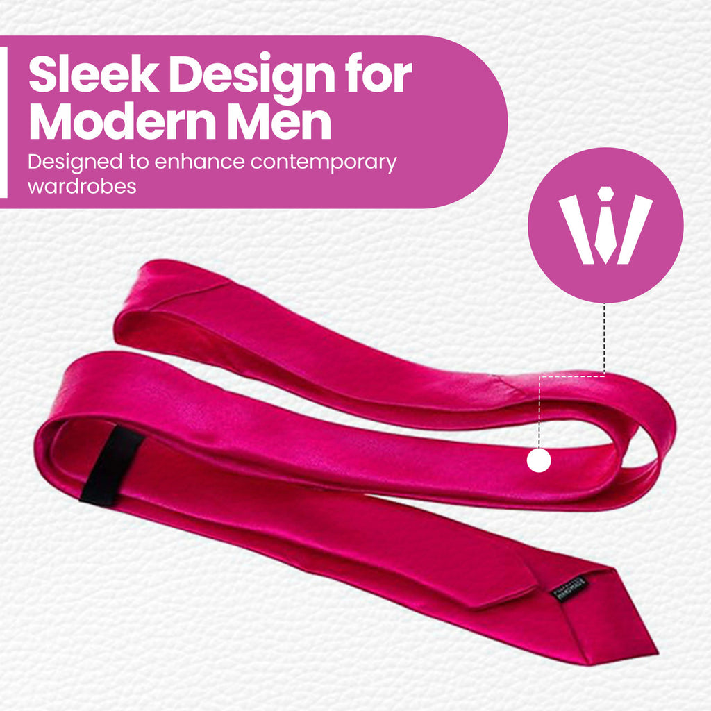 Hot Pink Neck Tie