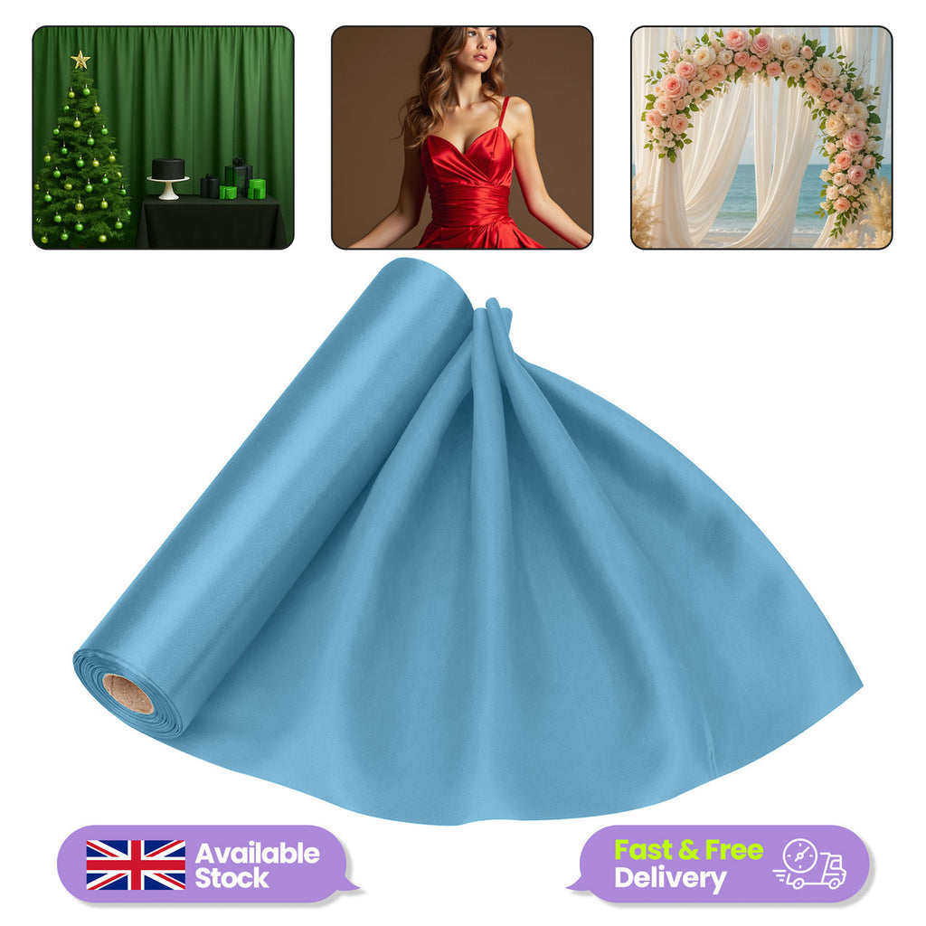 Satin Roll - Baby Blue