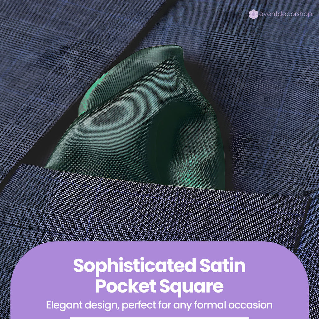 Pocket Square Handkerchief - Forest Green