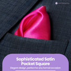 Pocket Square Handkerchief - Hot Pink