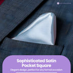 Pocket Square Handkerchief - Sky Blue