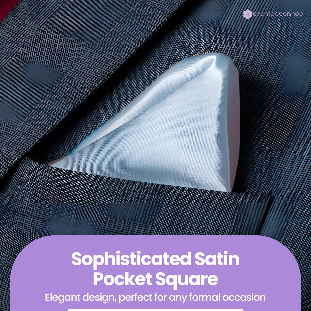 Pocket Square Handkerchief - Sky Blue