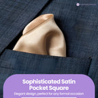 Pocket Square Handkerchief - Champagne