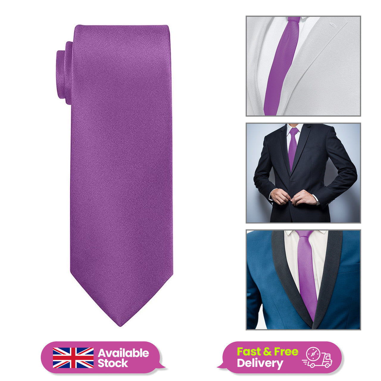 Light Purple Neck Tie