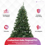 Alpine Christmas Tree with Warm White Lights - 4ft/5ft/6ft