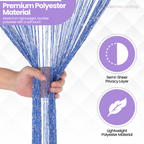 String Curtain Panel - Royal Blue