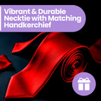Red Tie and Handkerchief