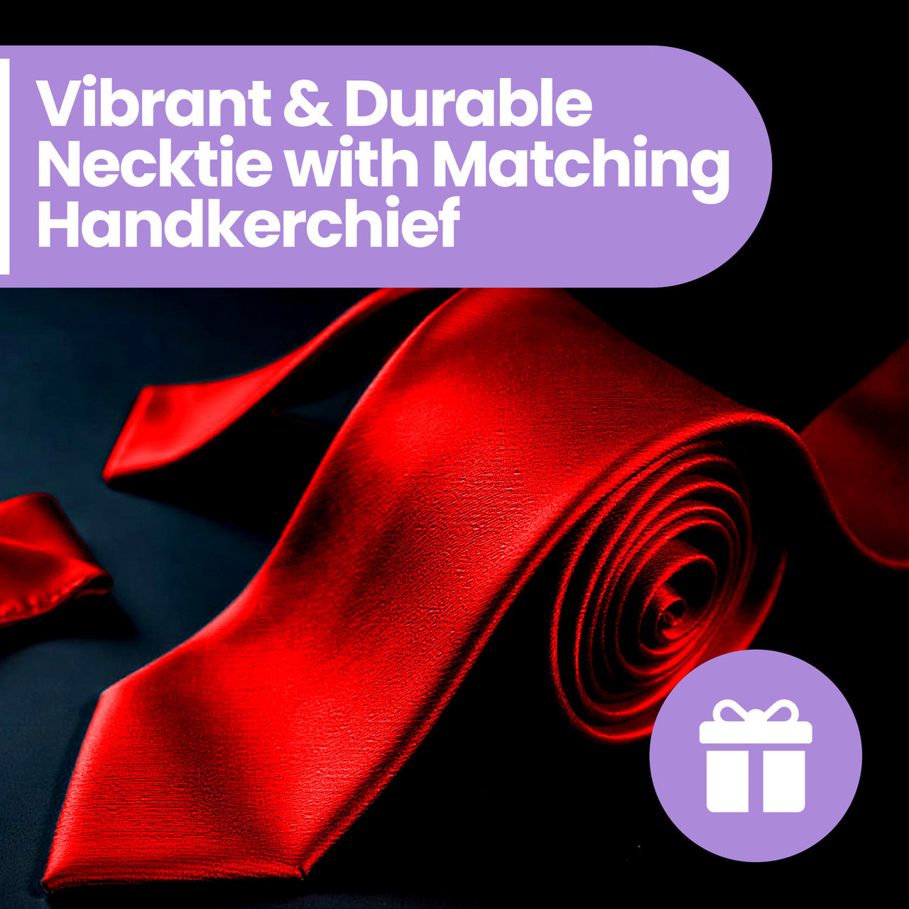 Red Tie and Handkerchief