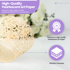25x Laser Cut Cupcake Wrappers - Beige