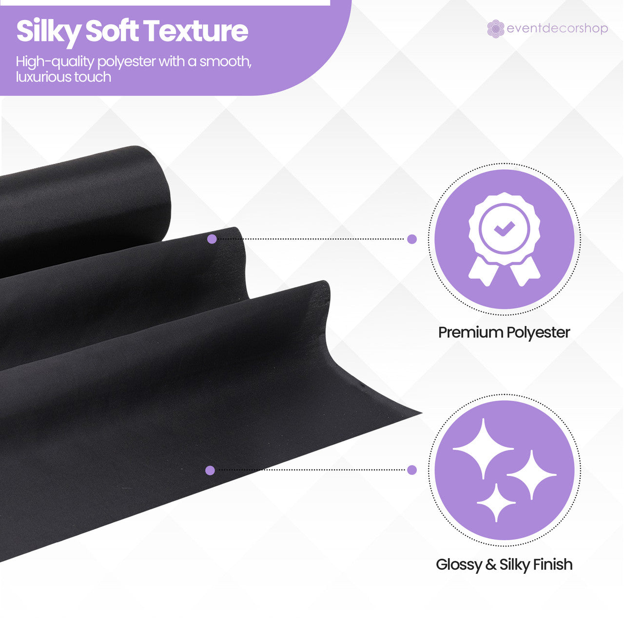Satin Roll - Black