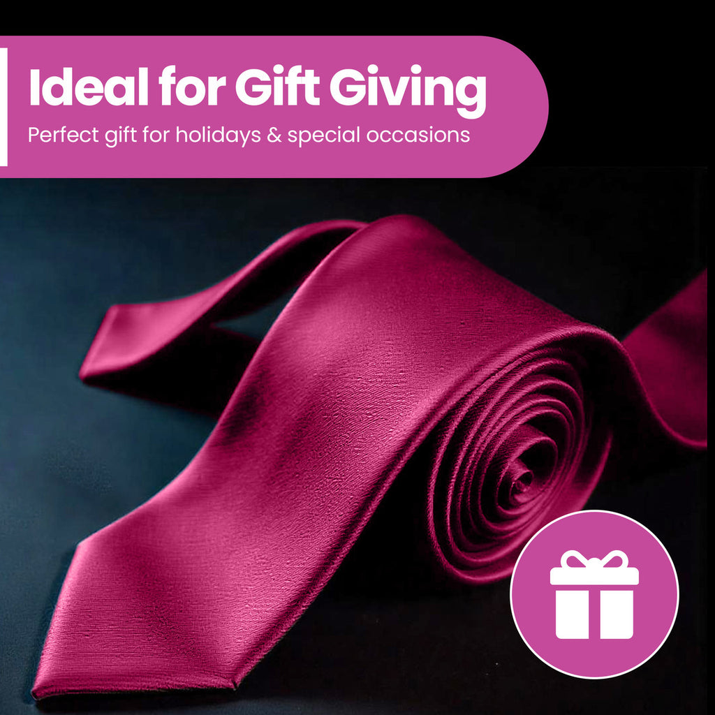 Hot Pink Neck Tie