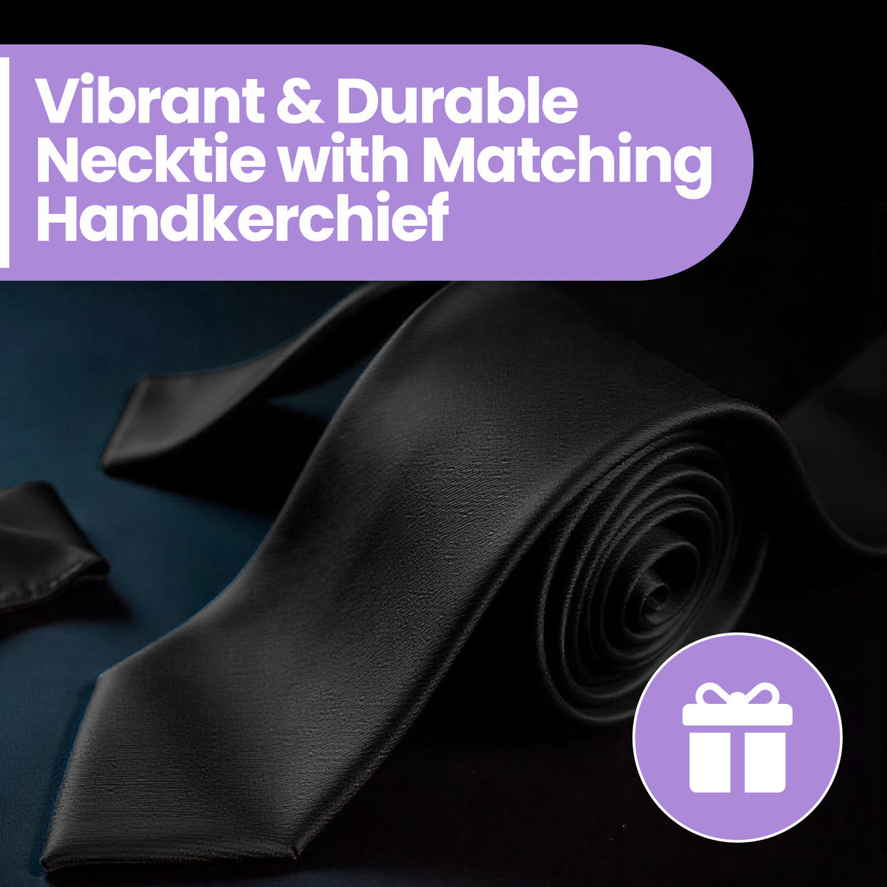 Black Tie and Handkerchief