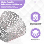 25x Laser Cut Cupcake Wrappers - Silver