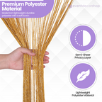 String Curtain Panel - Gold