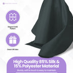 Pocket Square Handkerchief - Dark Grey