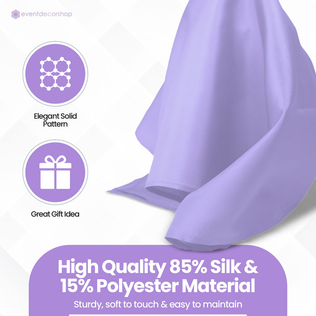 Pocket Square Handkerchief - Light Purple