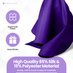 Pocket Square Handkerchief - Dark Purple
