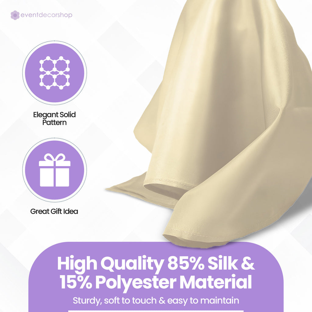 Pocket Square Handkerchief - Beige