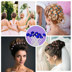 Crystal Hair Pins - 10pcs