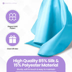 Pocket Square Handkerchief - Aqua